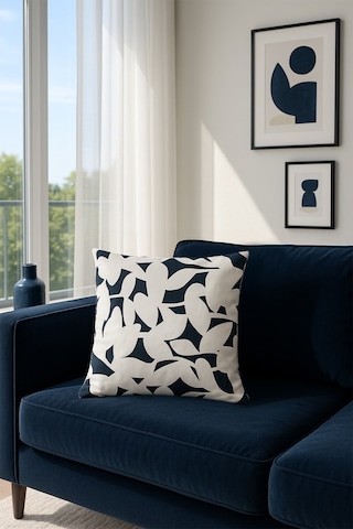 Duck Kırlent Kılıfı Beyaz V1 45x45 Beyaz