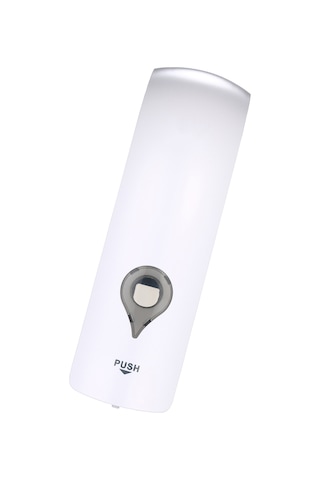 Skycity Duvar Takılı 300ml El Sabunu Dispenseri - Manuel Basma Tipi, Duş Jeli/saç Şampuanı Depolama, Abs Malzeme, Beyaz Cd-1049a Beyaz