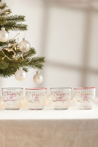 Clara 4'lü Su Bardağı Seti 290 Cc Renkli