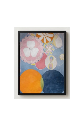 Hilma Af Klint On Büyük No.2 Çocukluk Çerçevesiz Poster 30x42 Cm A3 Tablo Soyut Sanat Duvar Dekoru