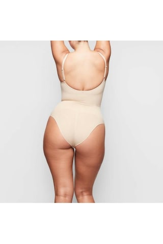 Mistirik Kadın Çıtçıtlı (Zıbın) Korse Push Up Etkili Ten Renk Ten Ten Rengi