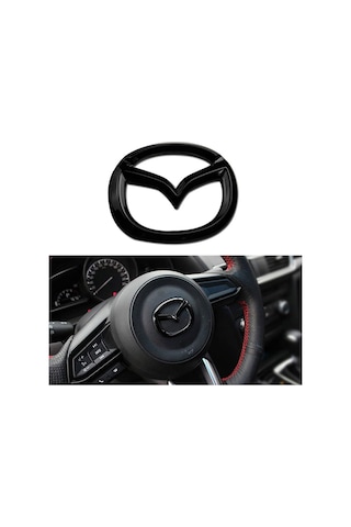 Dk Tuning Mazda 3 Direksiyon Göbeği Siyah Abs Logo Arma