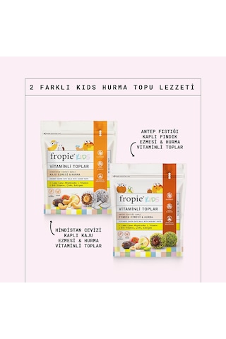 Fropie Vitaminli Kids Karışık Meyve Topları 2 x 80 G