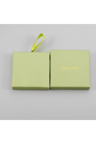 Kangvka Gümüş Ve Pırlanta Bileşenlerini Saklamak İçin Zarf Şeklinde Küçük Boyutlu 7.5 1.8cm Dekoratif Saklama Kutusu - 18g Hafif Tasarım Yeşil