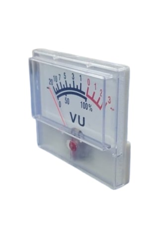 Analog İbreli Vu Metre Yüksek Hassasiyetli Vumetre 55x47