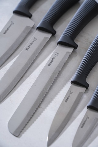 Cooper 6 Parça Bıçak Seti Siyah