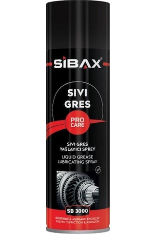 Sibax Sb3000 Sıvı Gres Yağlayıcı Sprey 500 Ml