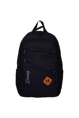Sr-09 Unisex Okul Ve Seyahat Çantası Sırt Çantası Siyah