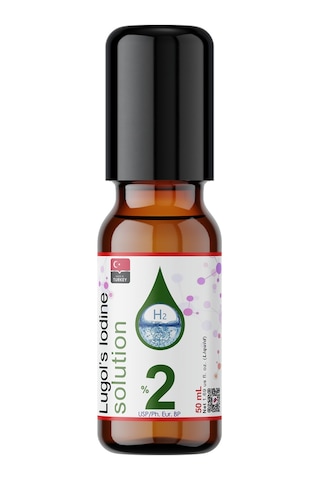 Lugol İyot Çözeltisi %2 50 Ml Roll-on Şişe Lügol Pharma Grade Lugols Iodine