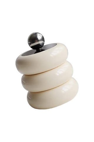 Homyl Pamuklu Çubukla Saklama Kutusu Banyo Kürdan Tutucu Için