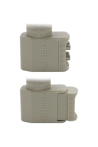 Herz Hr-904 Digital Ku-band Quad 4'lü Lnb Universal - Altın Uçlu 0.1db Chip