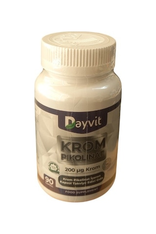 Dayvit Krom Picolinat 200mcg 90 Kapsül