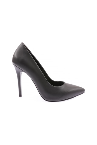 Dgn 150k-22y Kadın Sivri Burun Stiletto 15p Topuklu Ayakkabı 150K-1563-R1534 Siyah