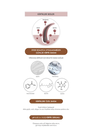 Missha No Retouch Lash Serum Dökülme Karşıtı Biotin-Kolajen-Pantenol İçerikli Besleyici Kirpik Bakım Serumu