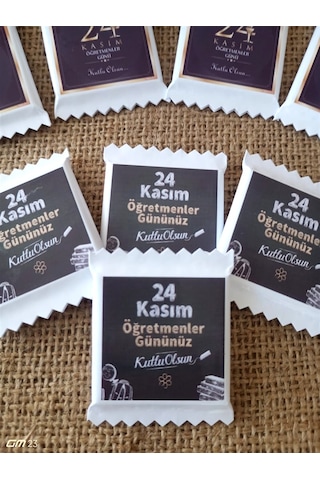 Farklı Market 24 Kasım Öğretmenler Günü Özel Kesim Hediyelik Çikolatalar 20 Adet