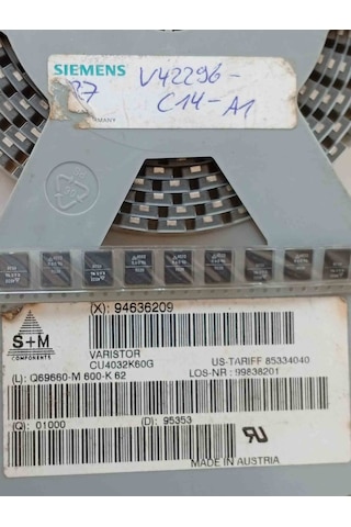 Cu4032k60g Smd Varistor S+m 8 Adet