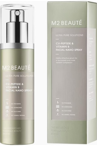 M2 Beaute M2 Beauté Ultra Pure Solutions Cu-peptid Ve B Vitamini Yüz Nano Sprey Cilt Bakım Setleri