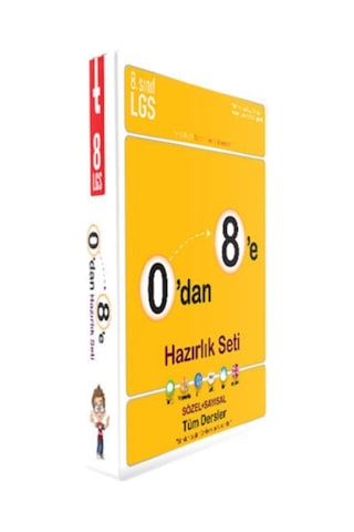 8.sınıf 0 Dan 8 Hazırlık Seti 8.sınıf 0 Dan 8 Hazırlık Seti
