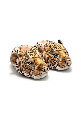 Kaplan Erkek Hayvanlı Panduf Leopar 40/45 Leopar