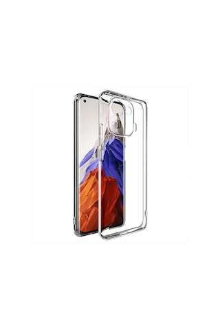 Gor Xiaomi Mi 11 Pro Kilif Kamera Korumali Seffaf Silikon Kilif 180306685
