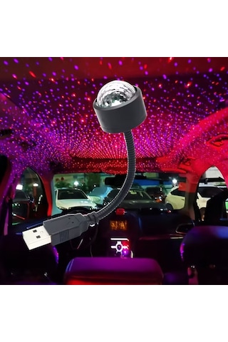 Mercansa Buffer Usb Sese Duyarlı 8 Farklı Mod Işıklı Led Atmosfer Işığı - Ambiyans Aydınlatması