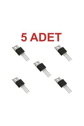 5 Adet 7812 12v Voltaj Regülatörü 12v 1a To 220 Rodevino