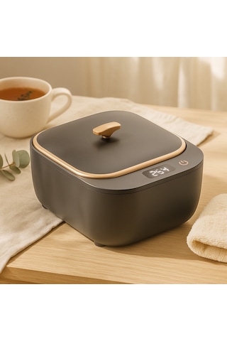 Mioji Mio Uv2c Ultrasonic Protez, Dişlik Ve Takma Diş Temizlik Cihazı Siyah