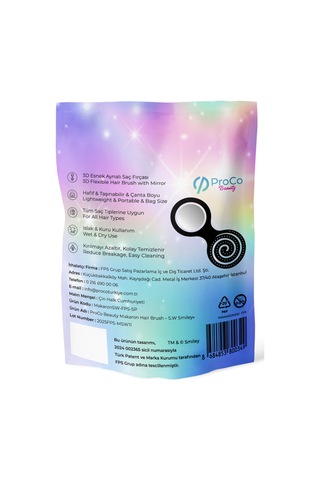 Proco Proco Beauty Makaron X Sw. Smiley - Sürpriz Paket Saç Fırçası