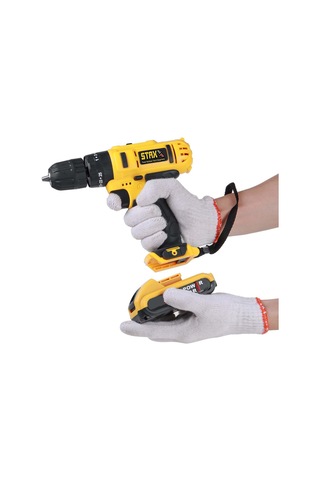 Staxx Power STX1079 24V 5Ah Darbeli Çift Akülü Li-ion Vidalama Şarjlı Matkap + 5 Ad Uç