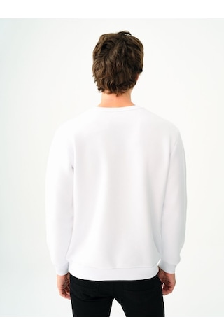 LOFT Regular Fit Erkek Sweatshirt Lf2038245 Q1.v1 Beyaz