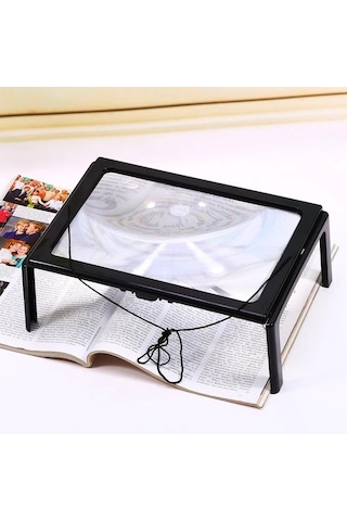 Led Işıklı Kitap Okuma Büyüteç 09562