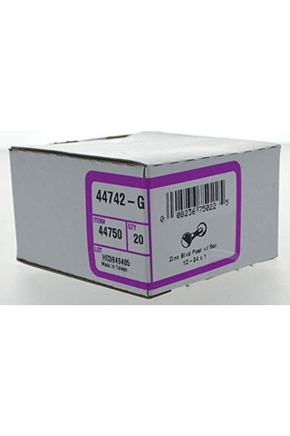 10 24 X 1 Çelik Kutup Klemensi Çelik Vida 20 Li Pack Çok Renkli
