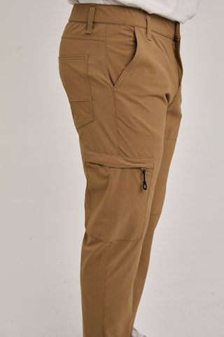 Camp Scoutland Camp529 Outdoor Tactical Su İticili Likralı Yazlık Erkek Taktik Pantolon Hardal