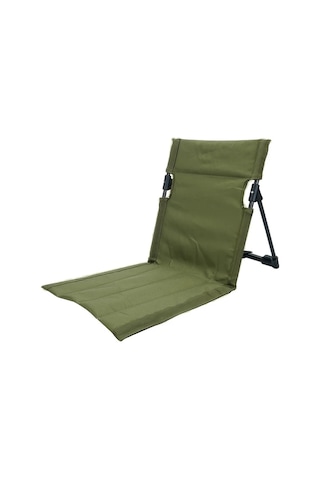 Dashanshop 1 Adet Yeşil Ultra Hafif Taşınabilir Açık Katlanır Sandalye Kamp Plaj Bahçe Oxford Bez Alüminyum Boru Yeşil