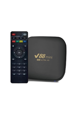 Reedark V88mini Akıllı Tv Kutusu - Android 7.1, 1gb+8gb Hafıza, Wifi Hotspot Desteği, 4k Medya Çalar, Avrupa Standartı
