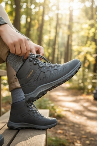 Enoch Erkek Forza Model Waterproof Outdoor Trekking Ve Doğa Yürüyüş Botu Füme