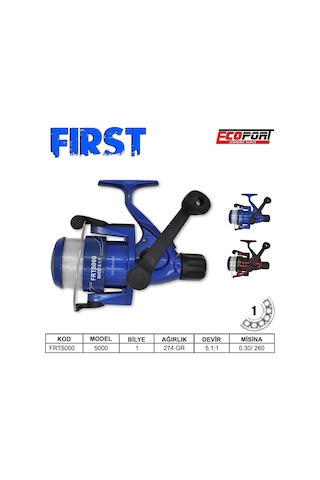 Ecoport First 5000 Olta Makinesi Kırmızı