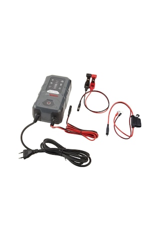 Bosch 12v-24v Şarj Redresörü Akü Şarj Cihazı Otomatik C70 12v-10 A / 24v-5 A Wet-jel-efb-agm