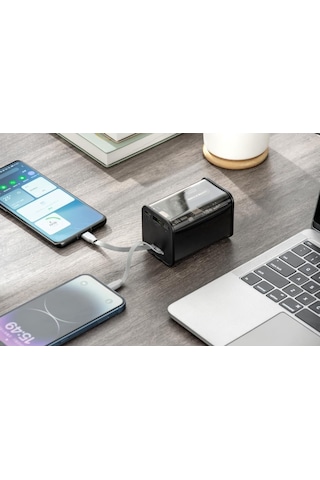 Özel Seri Dijital Destek Enerji Kaynağı Günlük Kullanım 20000 Mah Powerbank 22.5w Çok Renkli