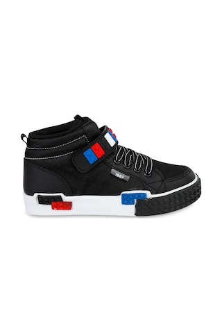 M.P Mpone Ft Sports Casual Erkek Çocuk Spor Ayakkabı 31-35 Numara Siyah 13794330824w1-1 Siyah
