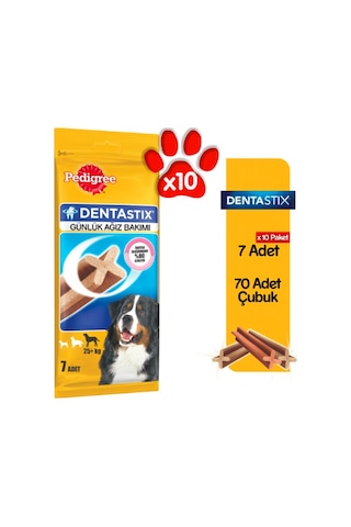 Pedigree Dentastix Large 7'li Köpek Ödülü 10 x 270 G