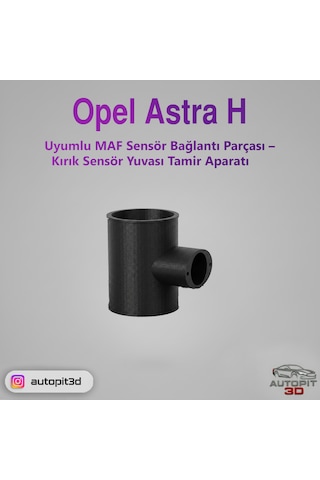 Opel Astra H Uyumlu Maf Sensör Bağlantı Parçası Kırık Sensör Yuvası Tamir Aparatı