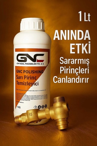 Bakır Sarı Pirinç Malzeme Temizleyici Sıvı