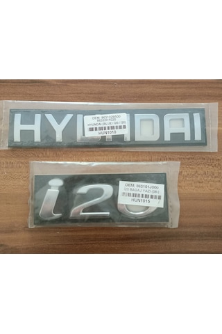 Hyundai İ20 Bagaj Yazısı 2li Takım Hyundai Ve İ20 Hyundai İ20 Bagaj Yazısı 2li Takım Hyundai Ve İ20