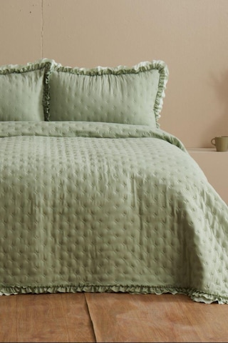 Karaca Home Viona Çift Kişilik Yatak Örtüsü Seti Adaçayı 200.22.11.0233 Adaçayı