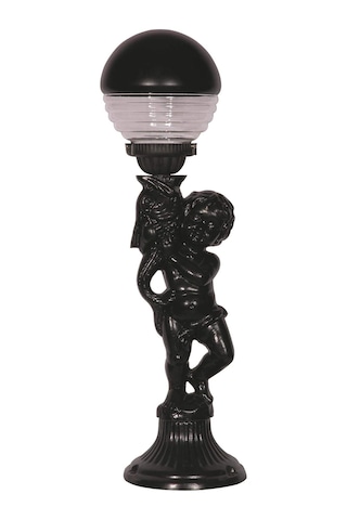 Avonnı Bsu-68072-bsy Siyah Elektrostatik Toz Boyalı Dış Mekan Aydınlatma, E27, Aluminyum, Cam, 20cm Sku: Smgstkb94ea108e3 .