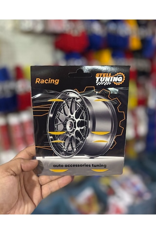 Universal Araç Uyumlu, Ford Jant Göbeği Arması, Sticker 4'lü Set 60mm Mavi