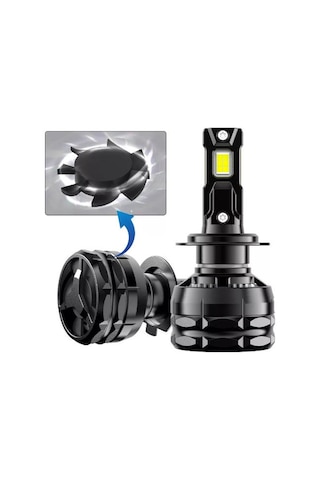 Femex Super More H7 Şimşek Etkili Led Xenon 240w 28000 Lumen