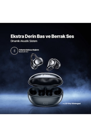 Ttec AirBeat 2KM179 Aura Açık Kulak Tasarımlı Klipsli Kablosuz Bluetooth Kulaklık