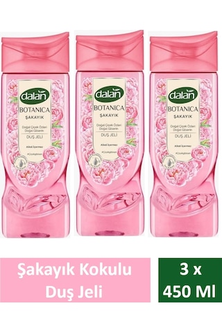 Duş Jeli Botanica Şakayık 450 Ml X 3 Adet